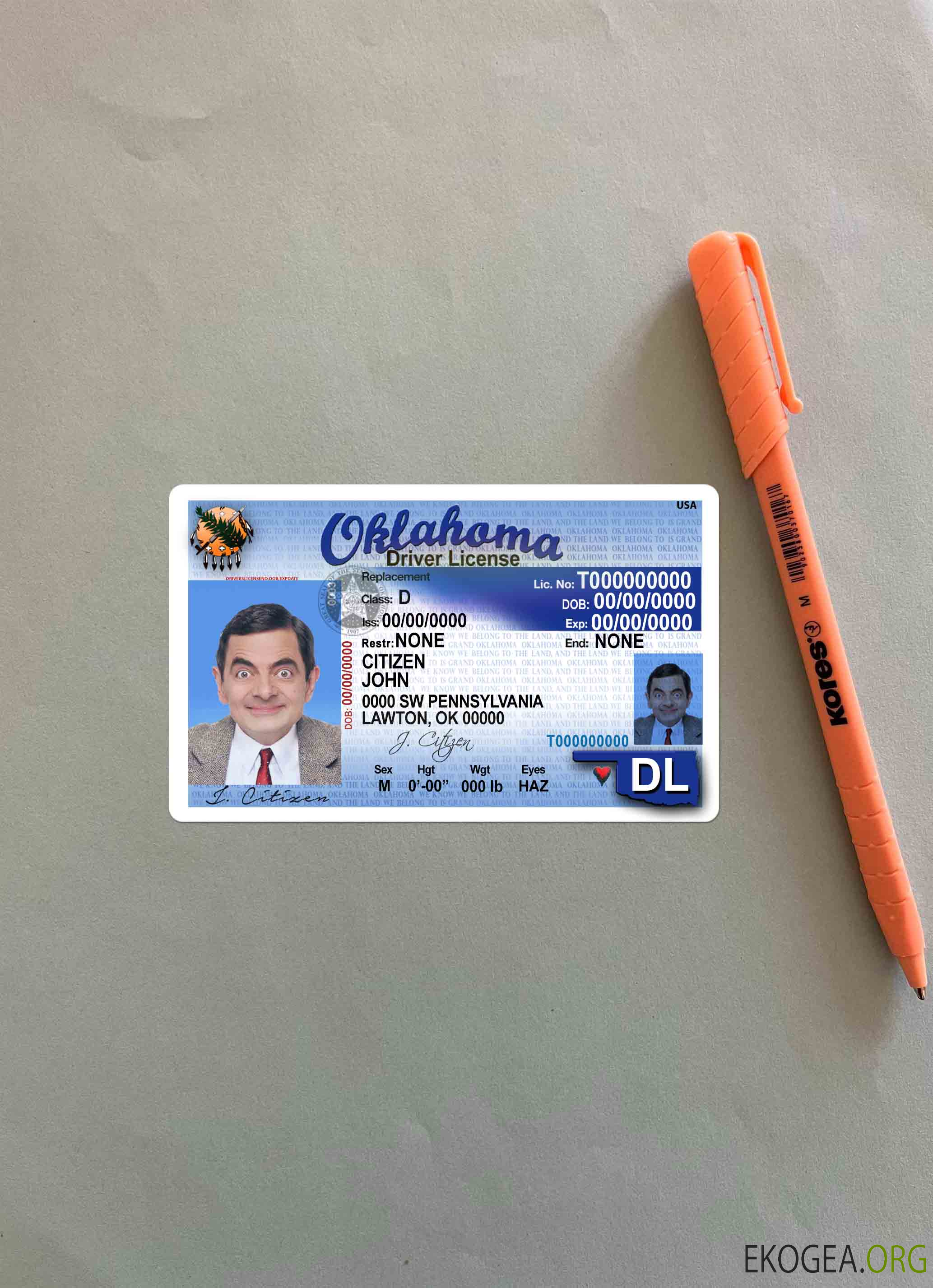 USA Oklahoma DL photolook AVANT